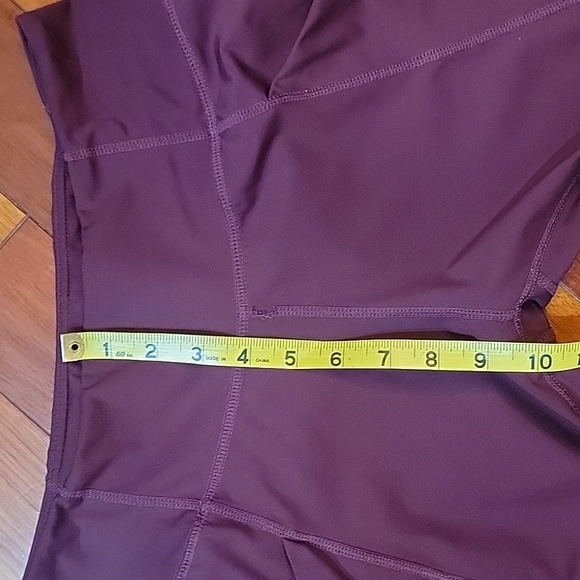 Lululemon Crop 19"  Maroon Cassis   Size 10 - Picture 5 of 10